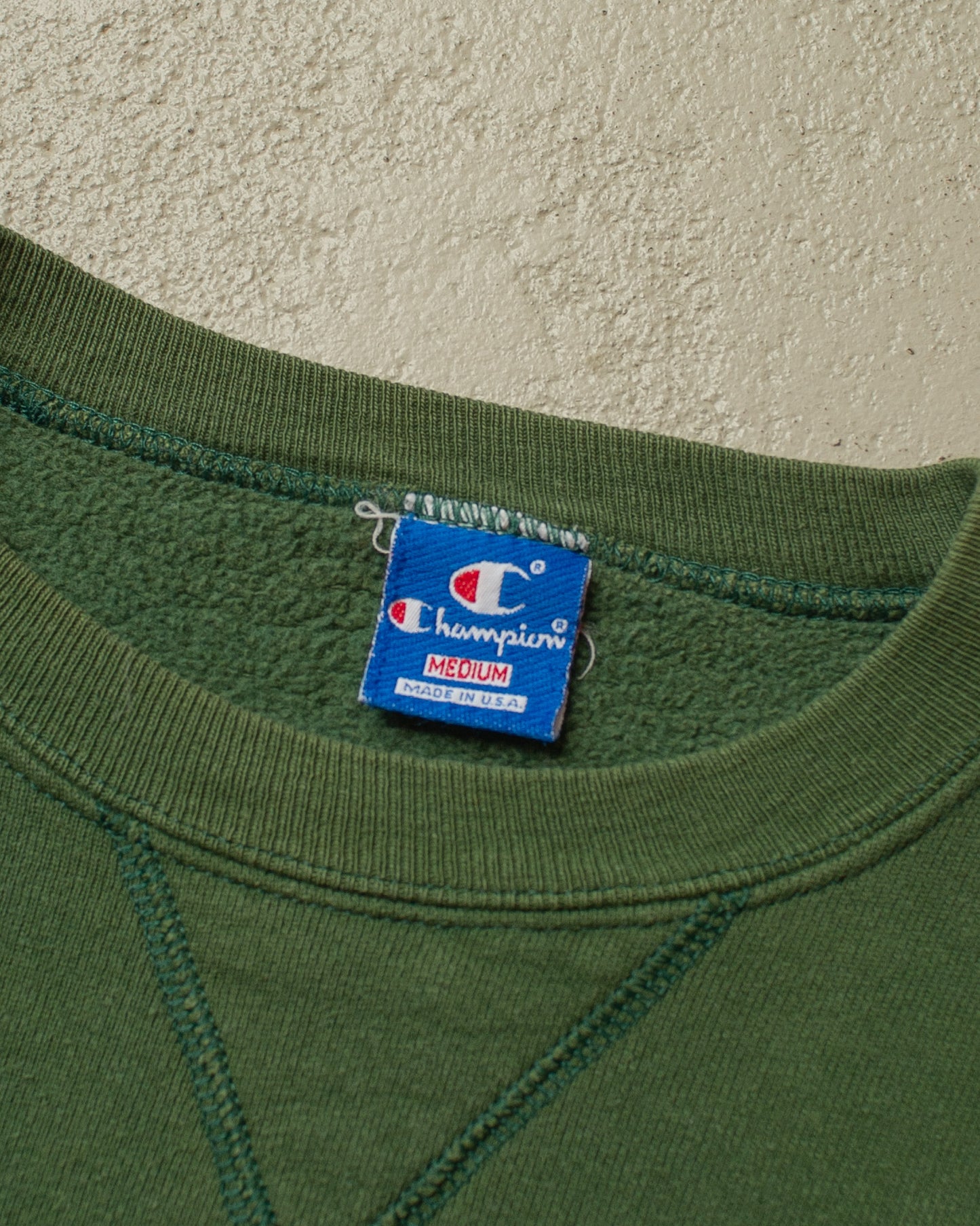 1980s Champion University North Dakota Sweatshirt green - M