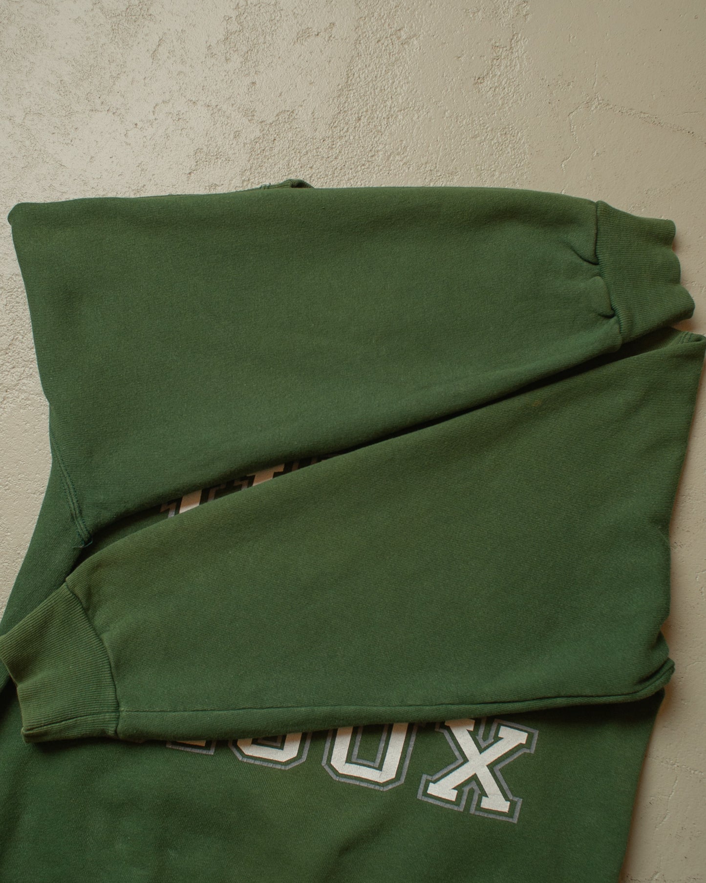 1980s Champion University North Dakota Sweatshirt green - M