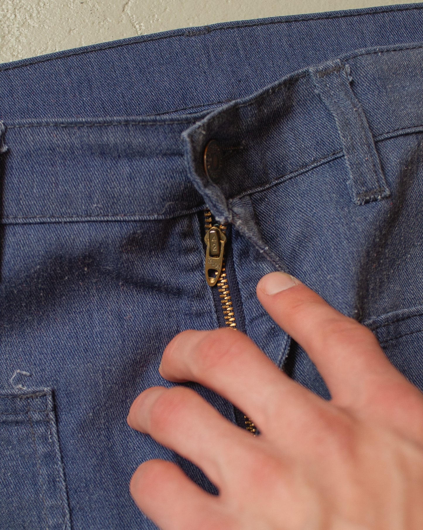 1960s/70s Levi´s Big E Flared Pants blue - W34 L32