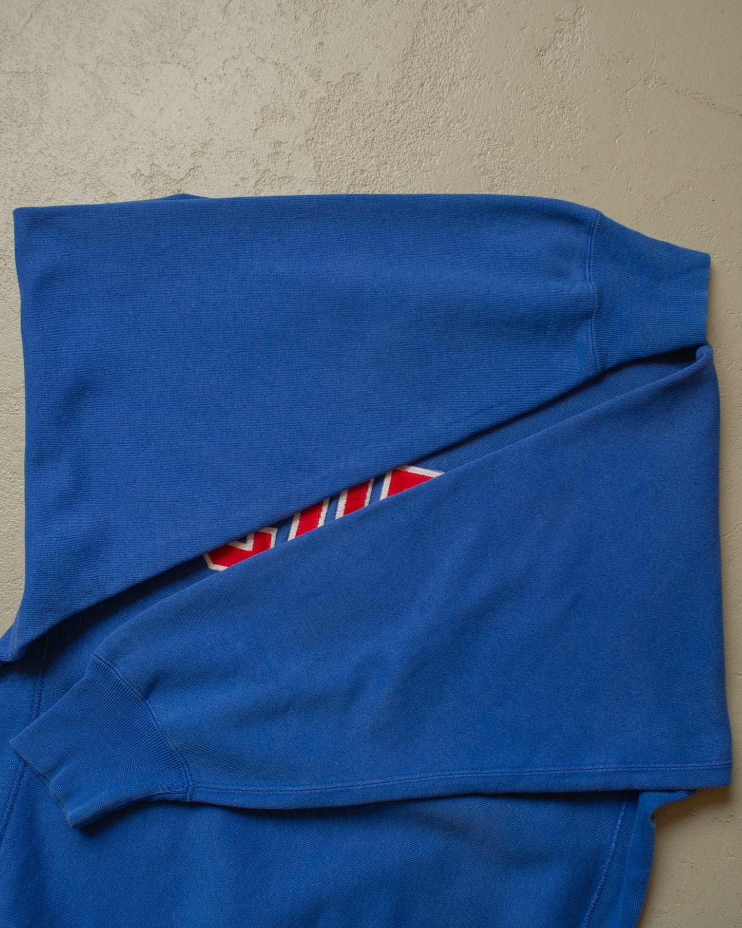 1980s Champiom Chicago Cubs Reverse Weave Sweatshirt blue - XL