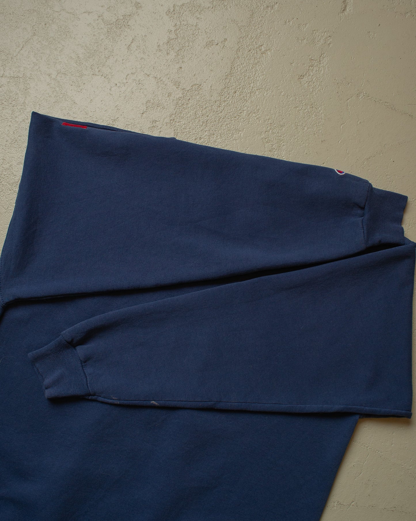 1990s Champion Luther College Sweatshirt navyblue - L