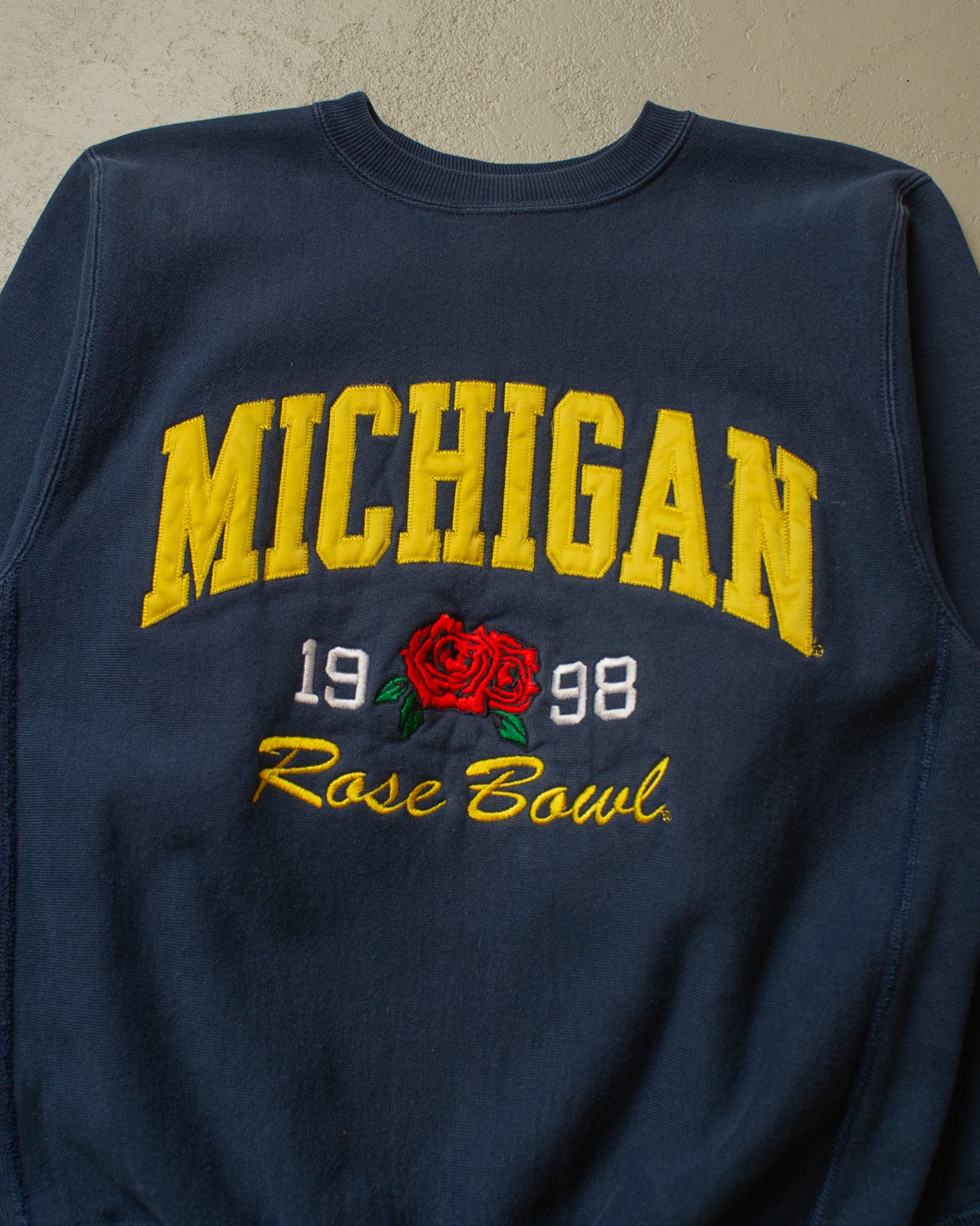 1998 Champion Michigan Reverse Weave Sweatshirt navyblue - M