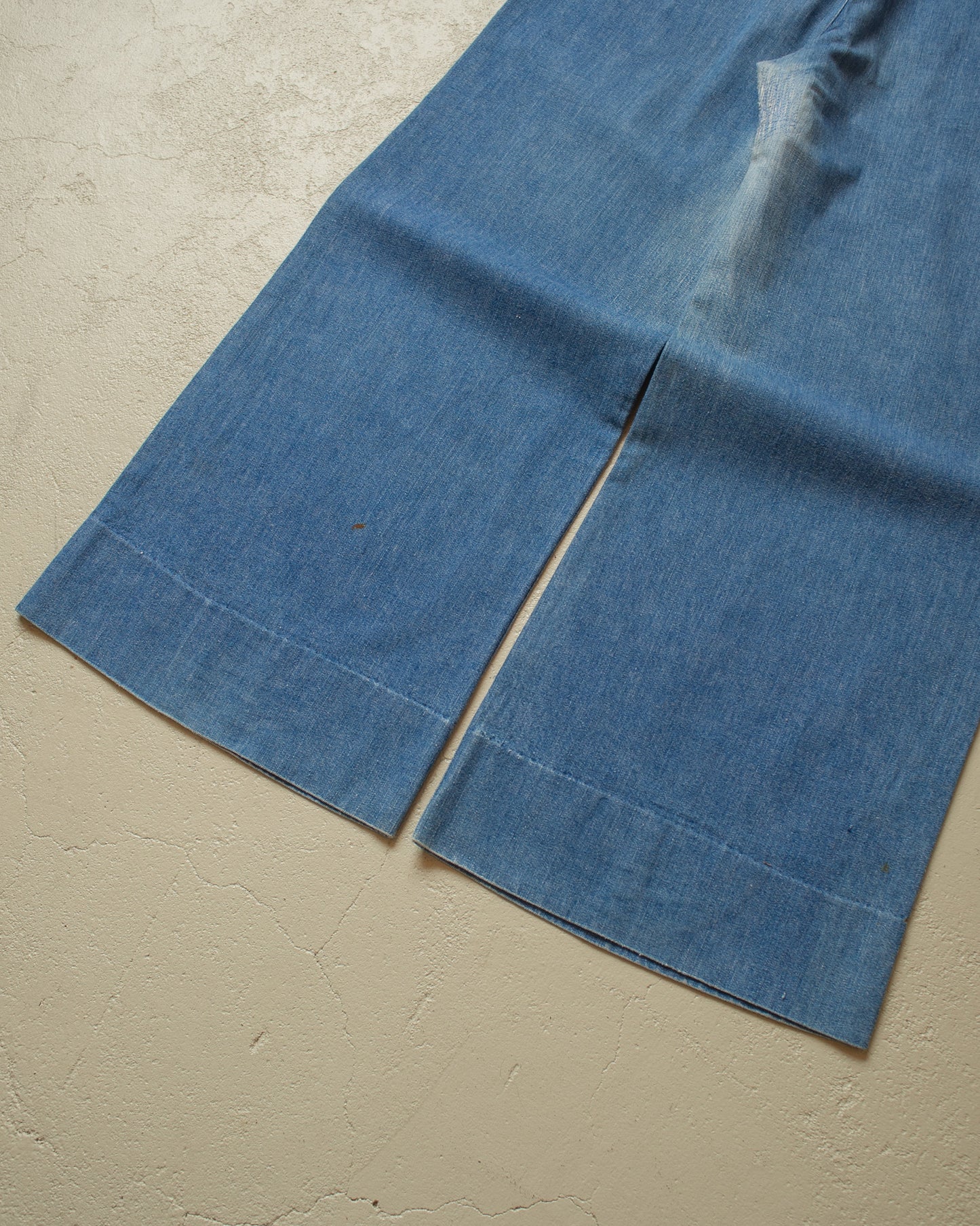 1960s/70s Levi´s Big E Repaired Flared Jeans blue - W33 L30