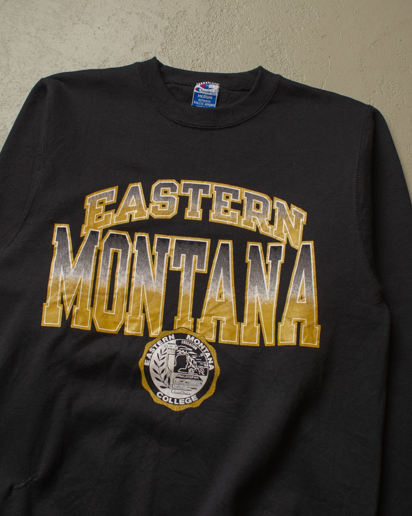 1980s Deadstock Champion College Sweatshirt black - M