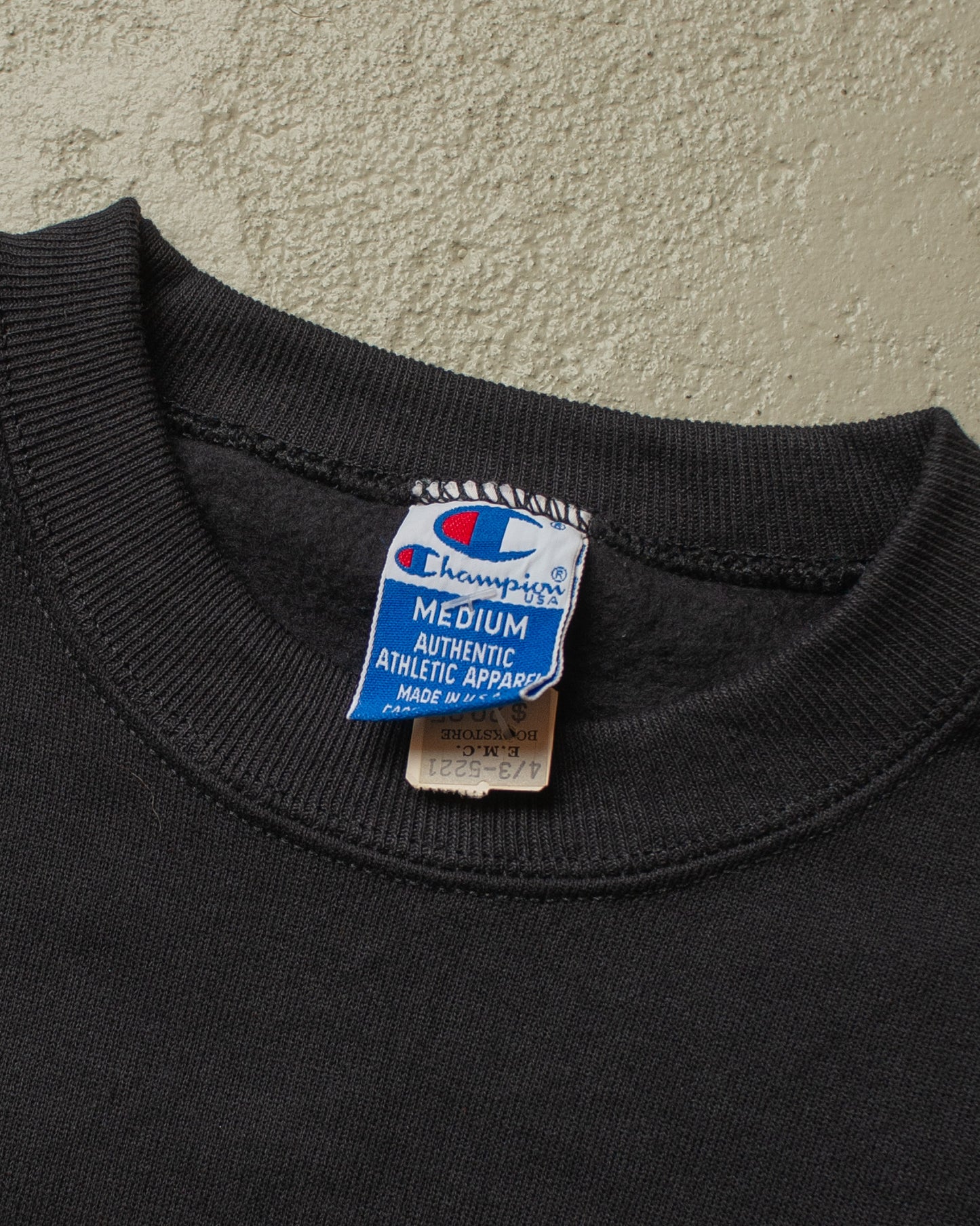1980s Deadstock Champion College Sweatshirt black - M