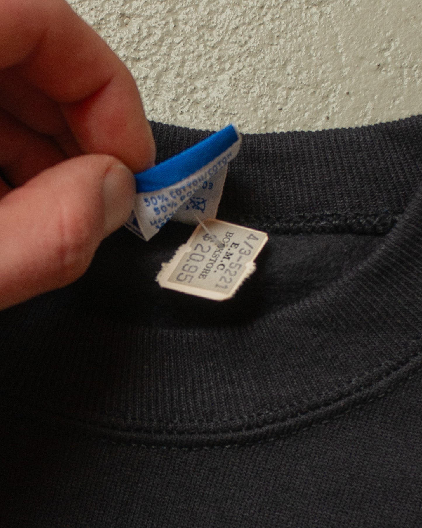 1980s Deadstock Champion College Sweatshirt black - M