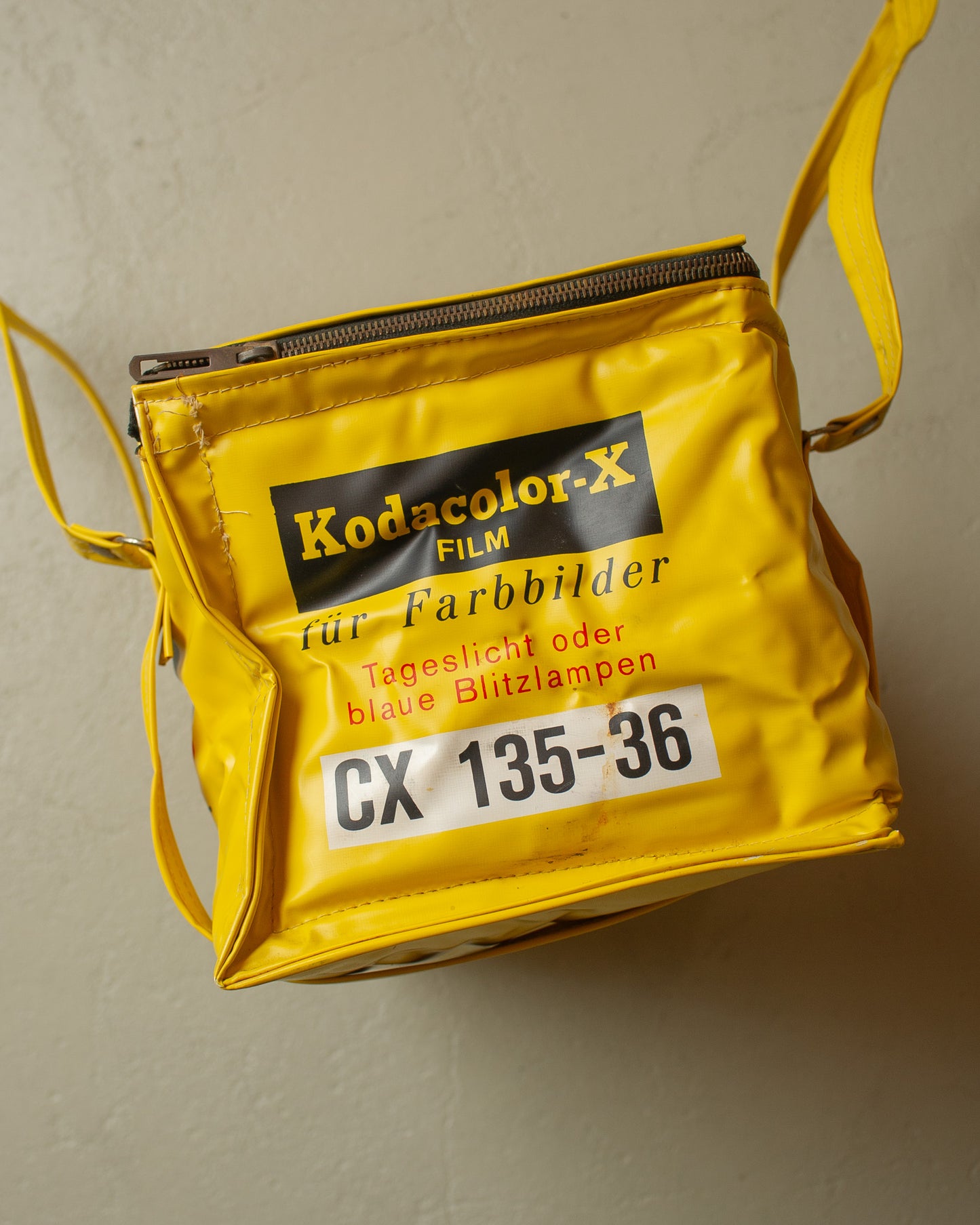 1980s Kodak Kodacolor-X Cooler Bag yellow