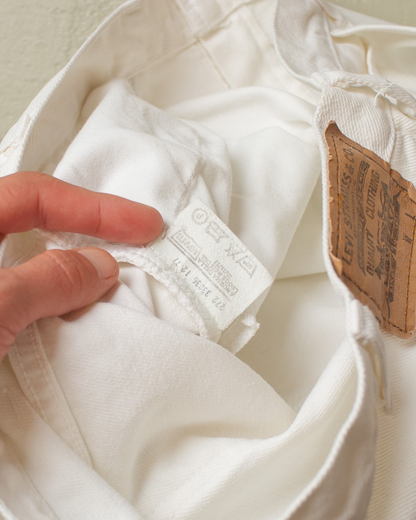 1970s Levi´s 622 Jeans white - W36 L32