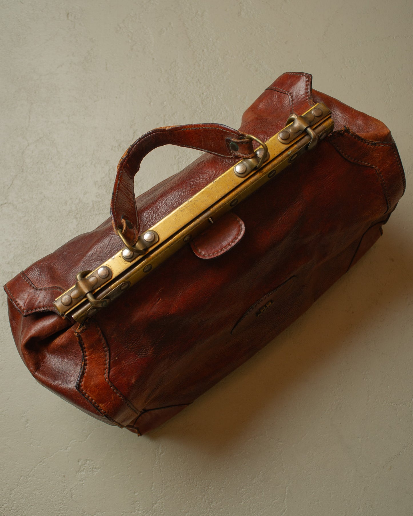 1970s/80s The Bridge Leather Duffle brown
