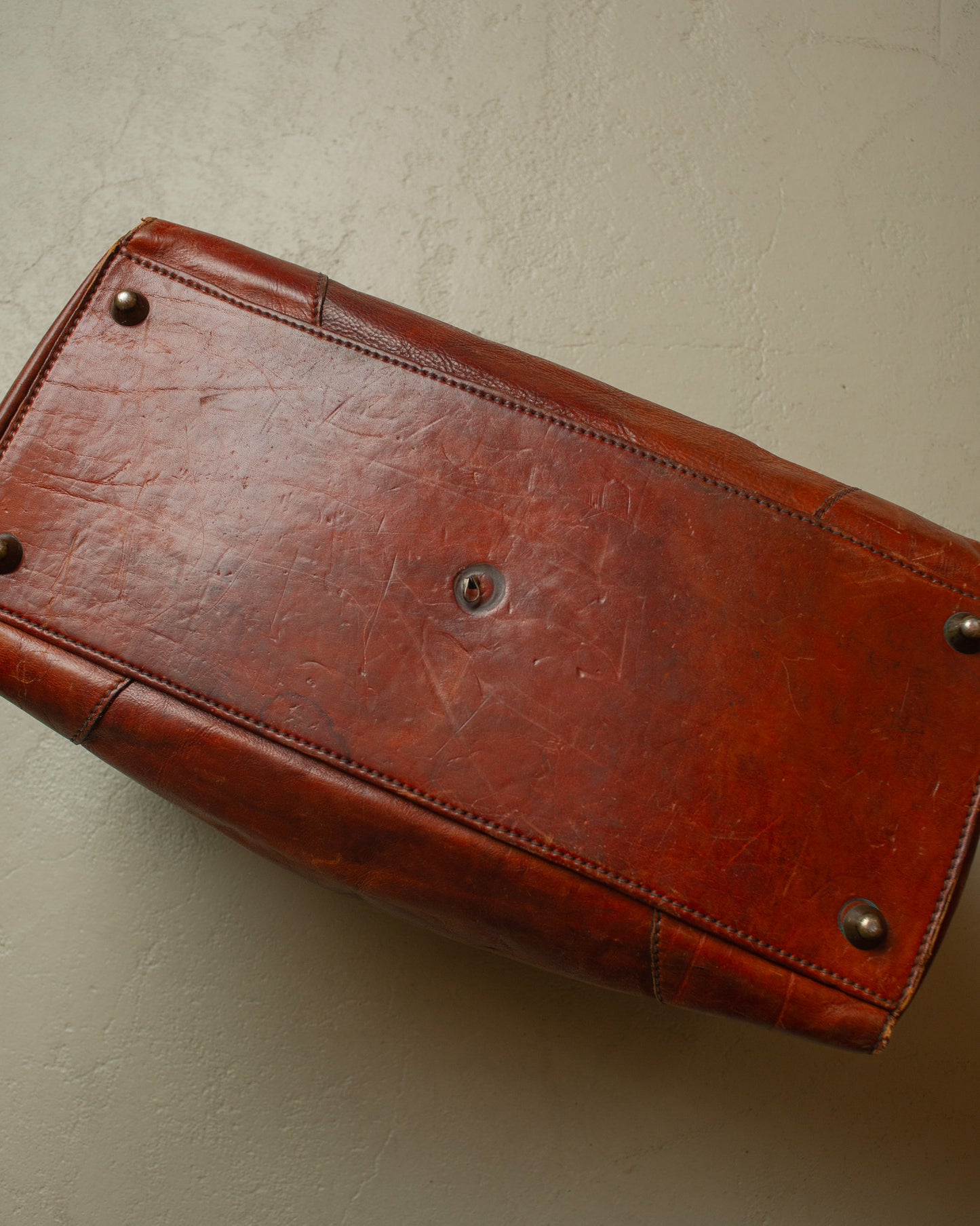 1970s/80s The Bridge Leather Duffle brown