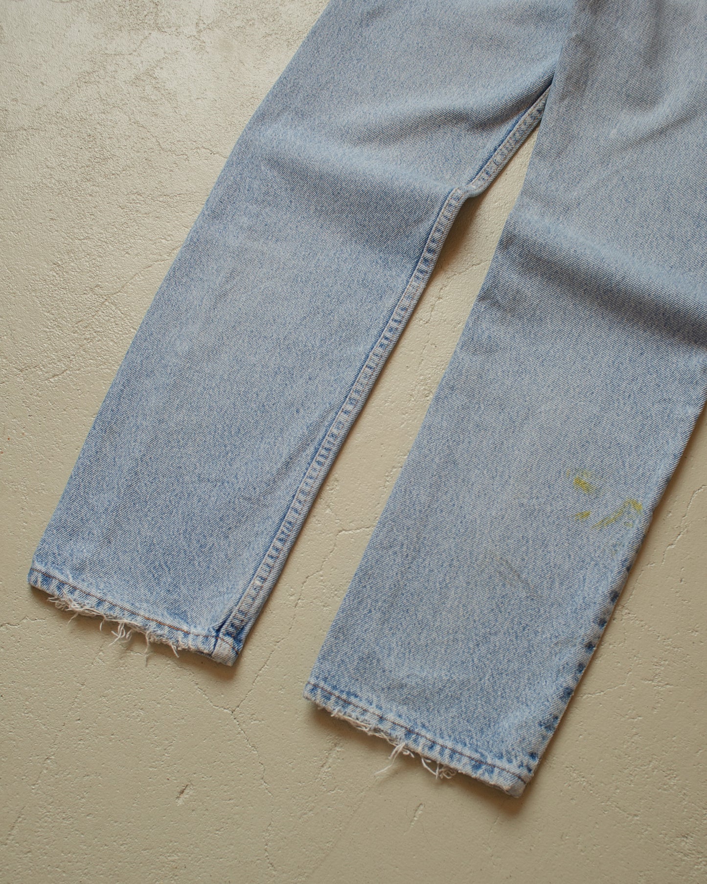 1991 Levi´s 501 Hand Embroidered Jeans blue - W29 L30