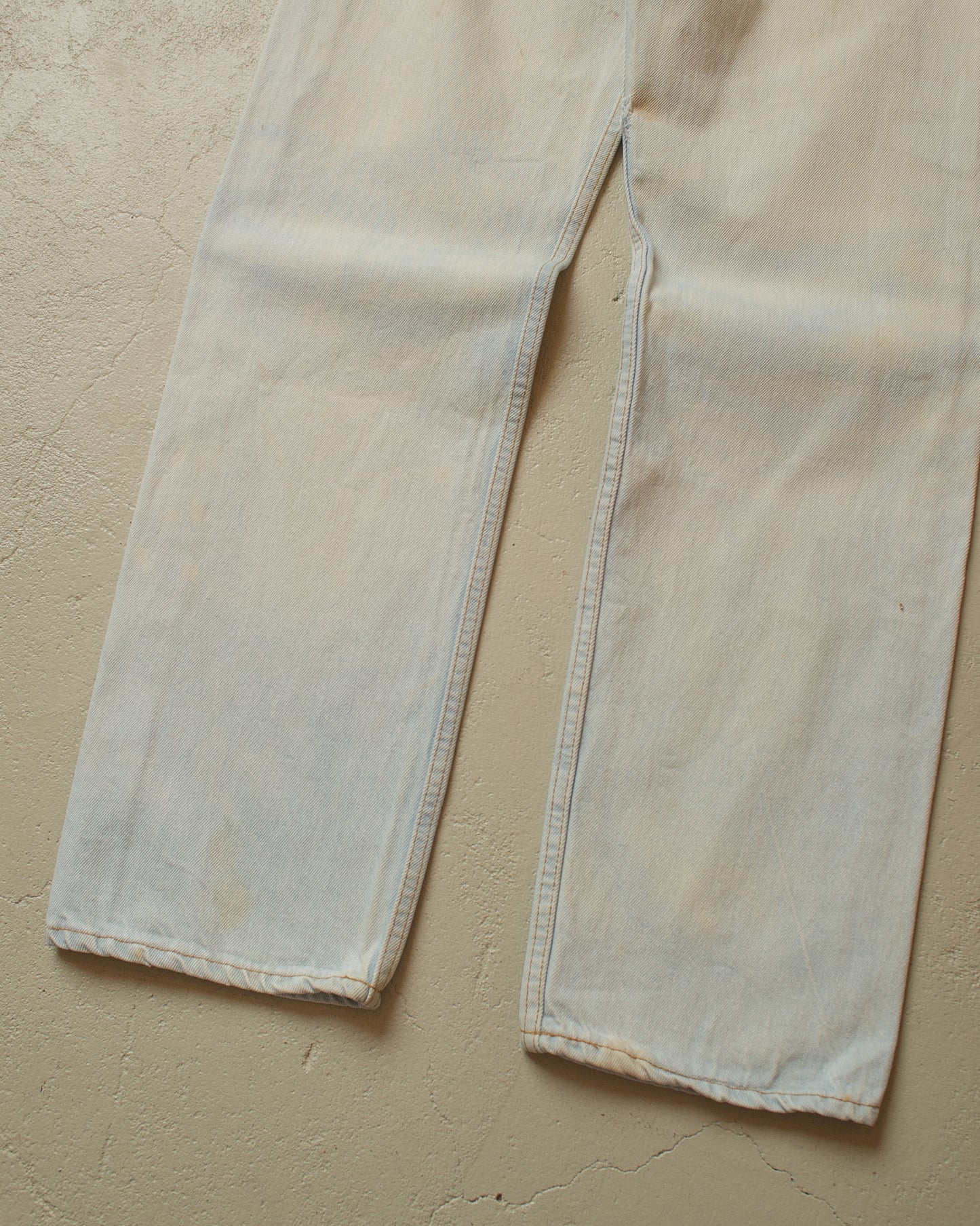 1987 Levi´s 501 Handpainted Smiley Jeans blue - W30 L32