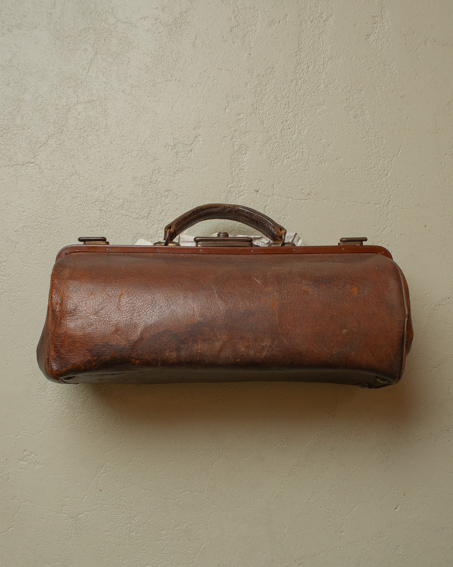 1920s/30s Leather Travel Bag brown