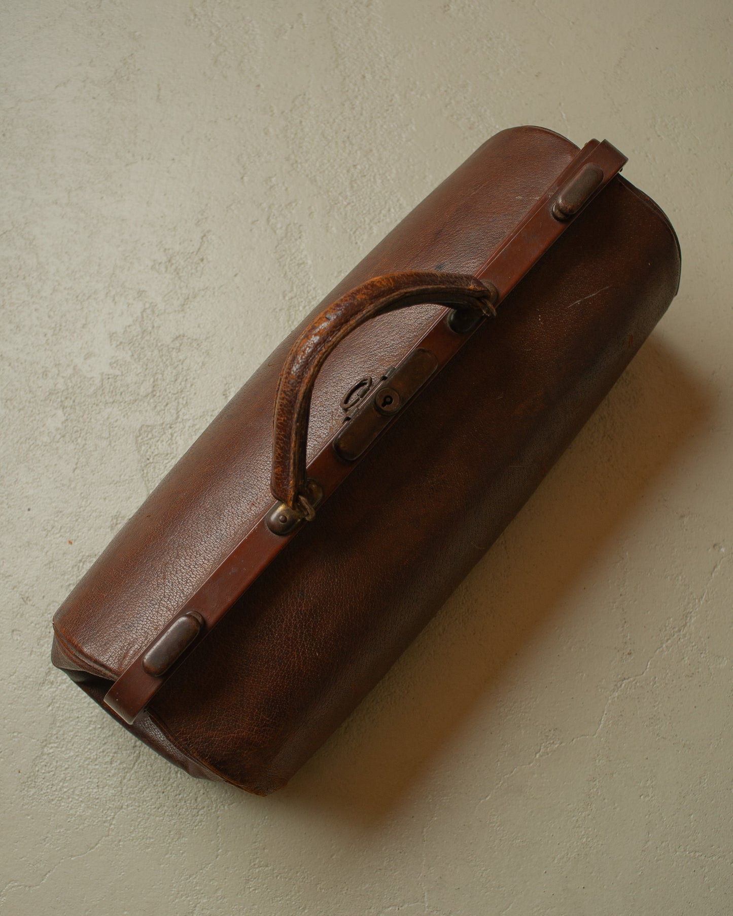 1920s/30s Leather Travel Bag brown