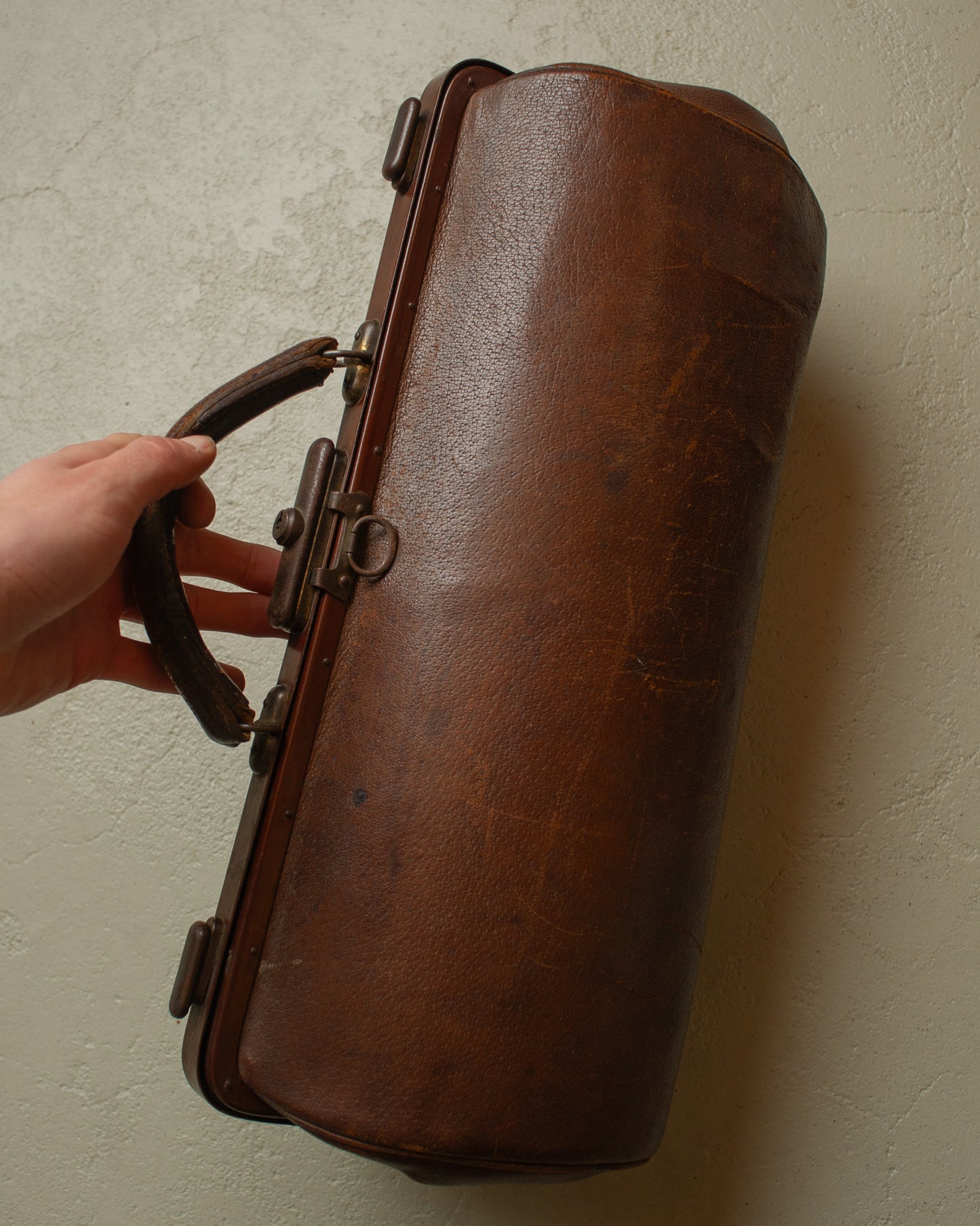 1920s/30s Leather Travel Bag brown