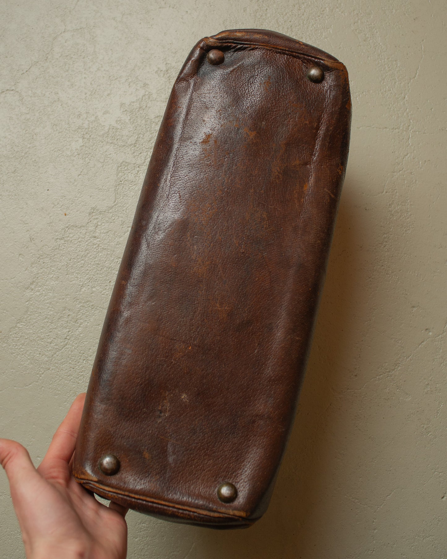 1920s/30s Leather Travel Bag brown