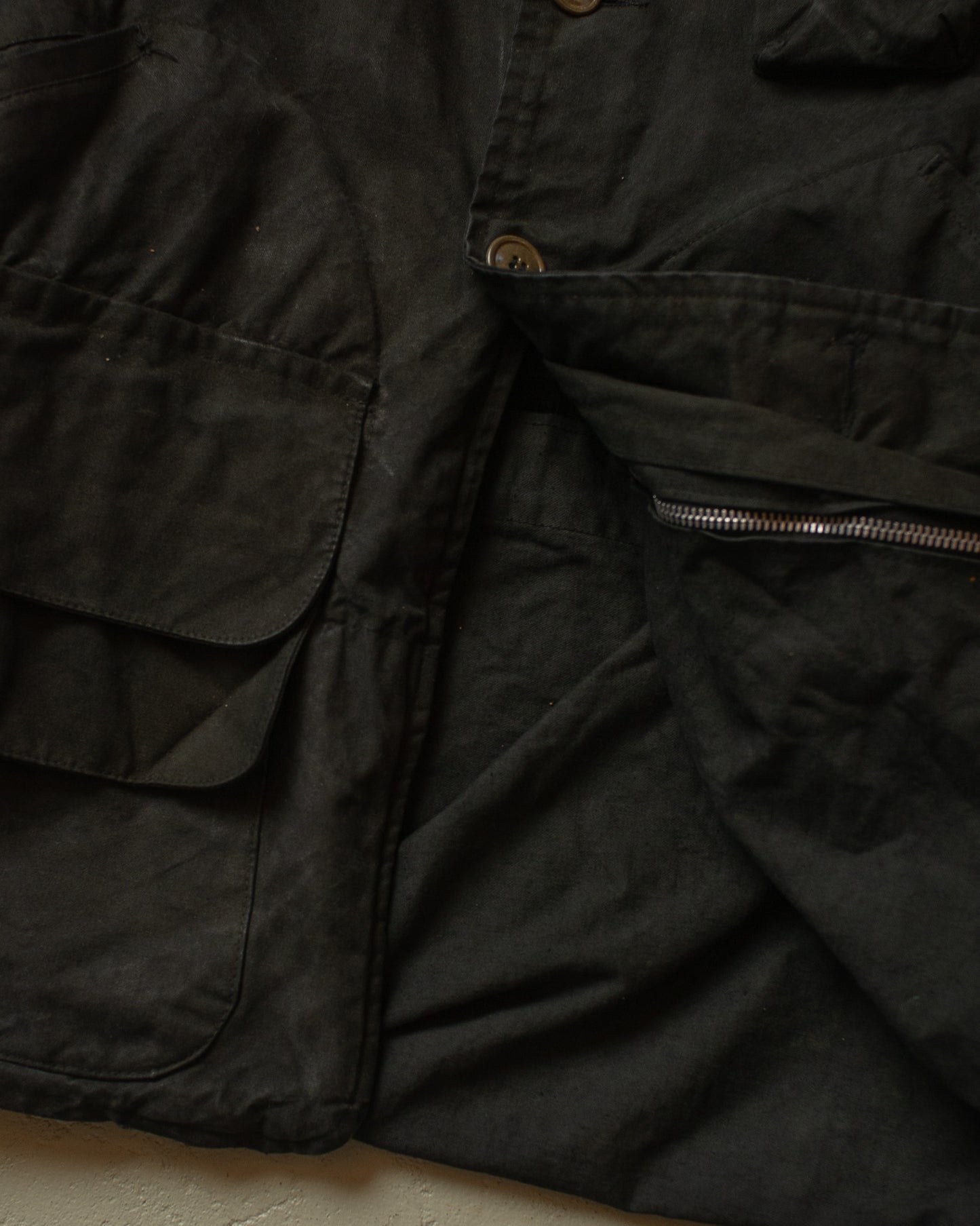1950s/60s Redhead Bone-Dry Overdyed Hunting Jacket black - M/L