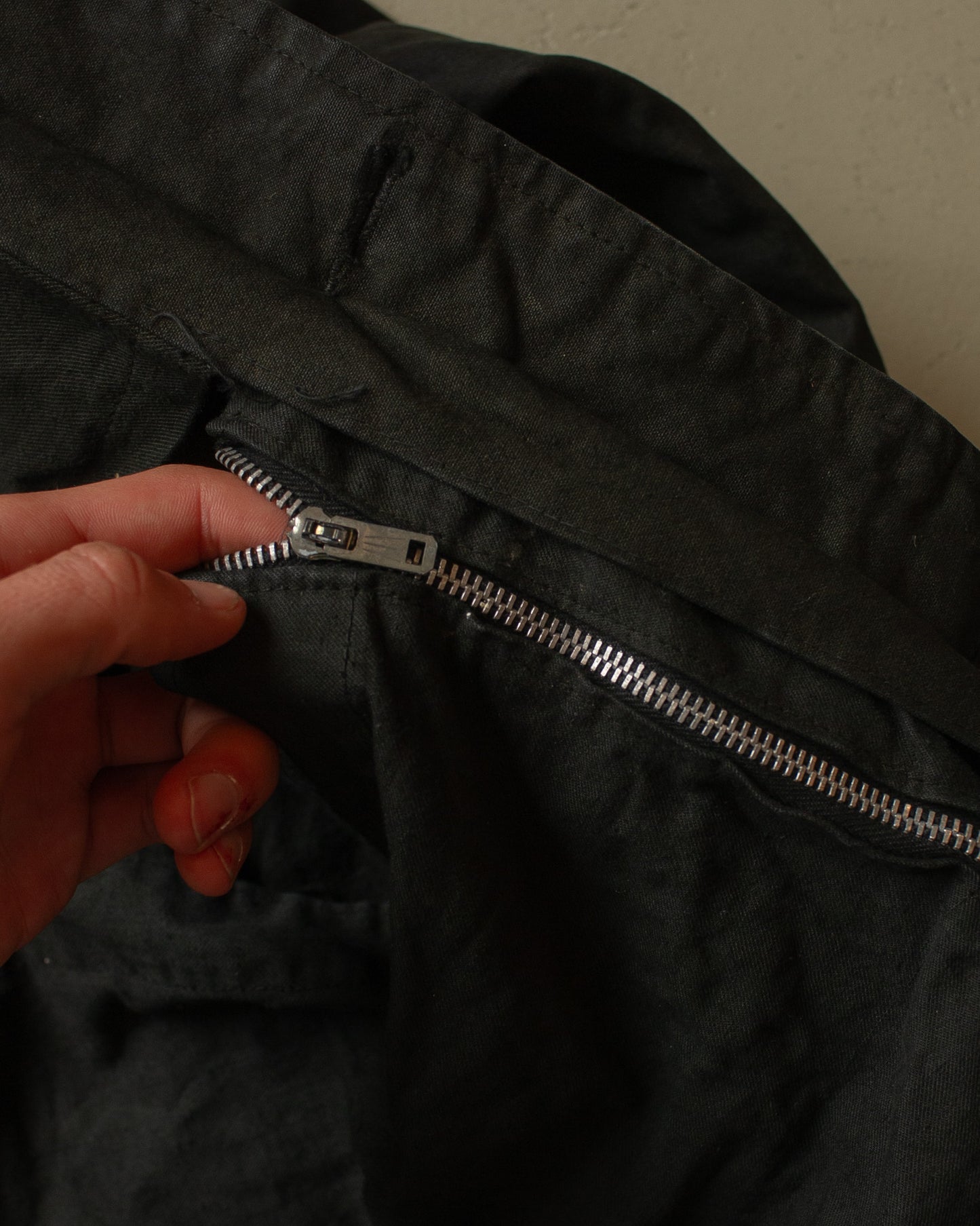1950s/60s Redhead Bone-Dry Overdyed Hunting Jacket black - M/L
