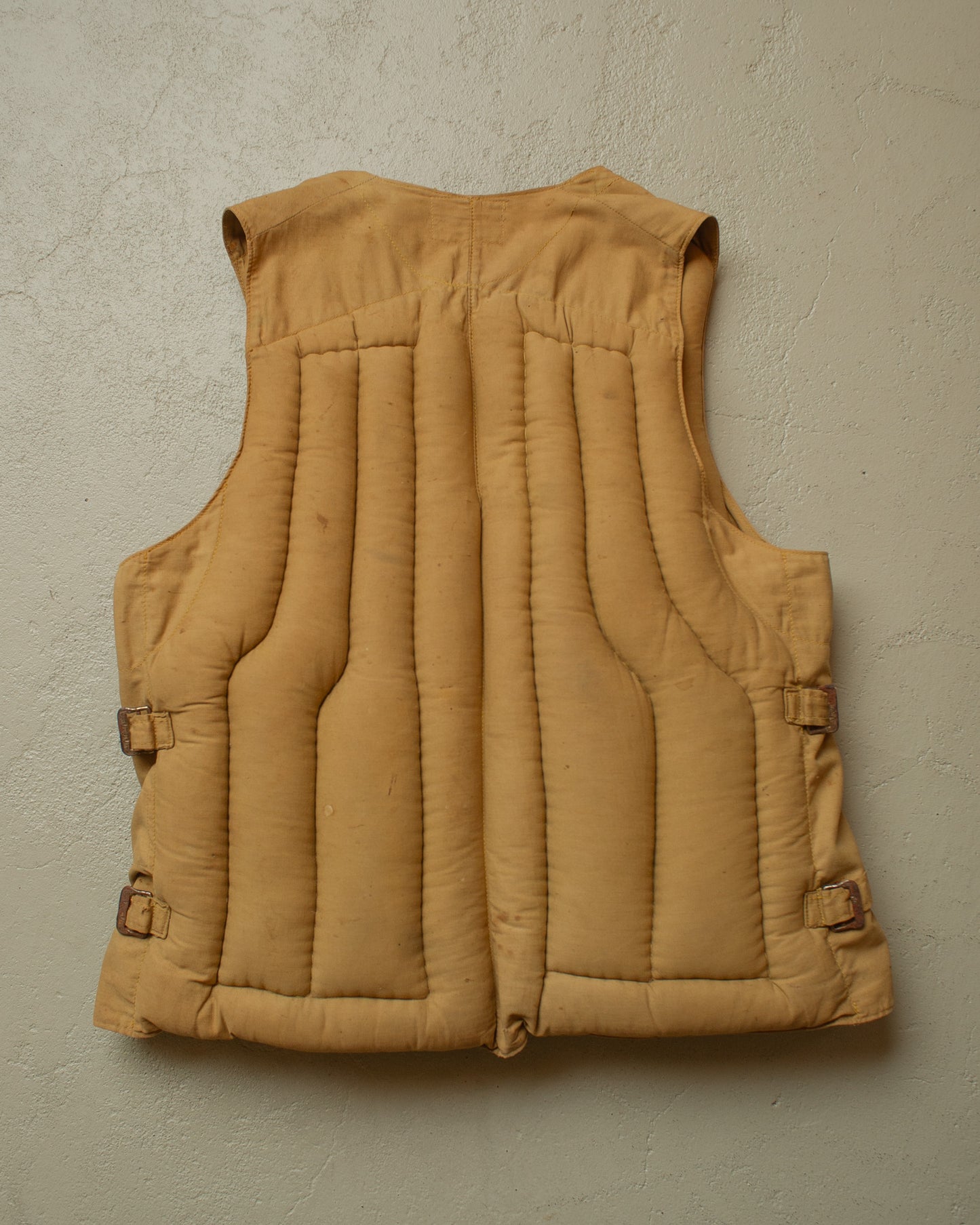 1930s/40s Miller Kapok US Army Life Save Vest beige - S/M