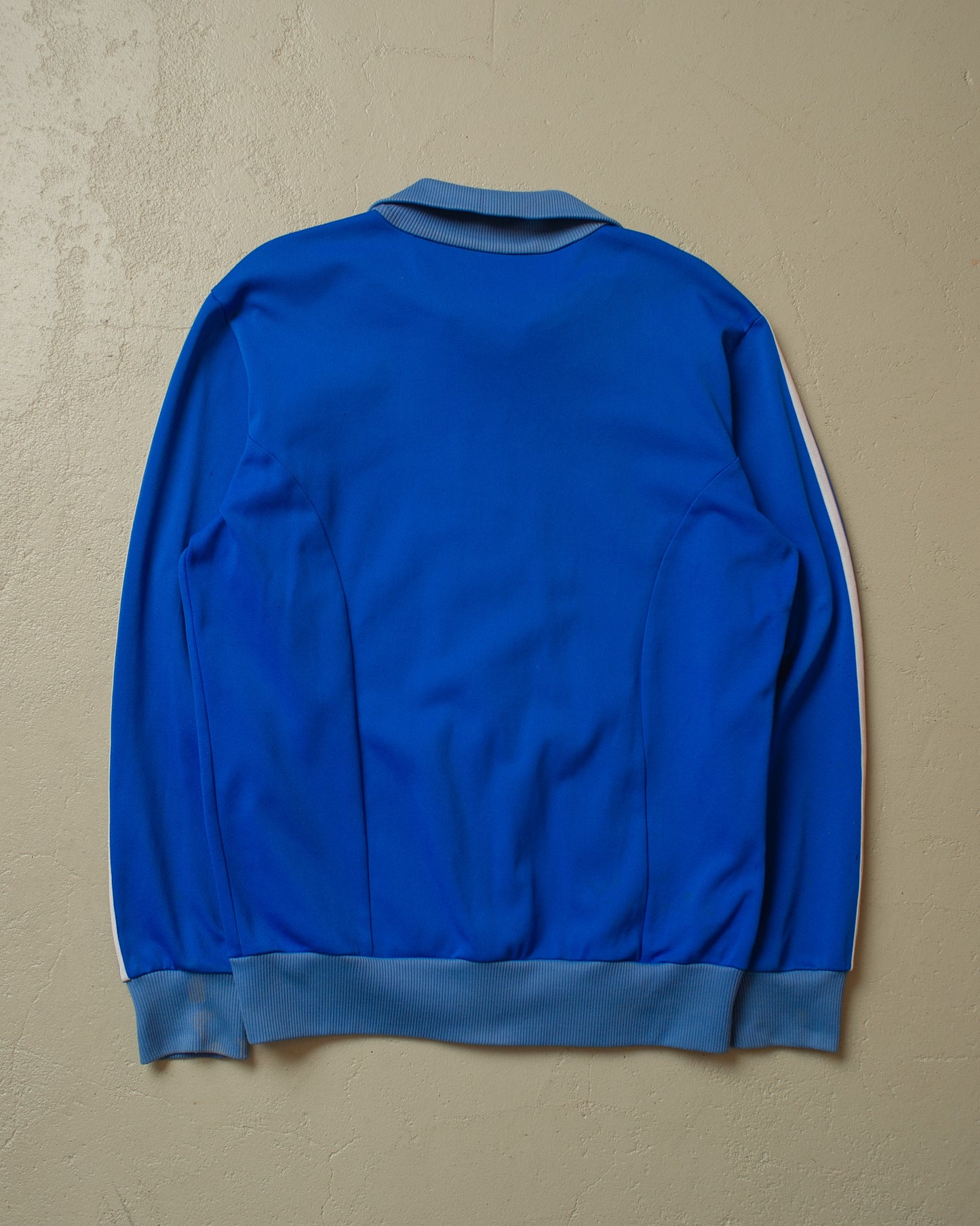 1980s Adidas Two Tone Track Jacket blue - L
