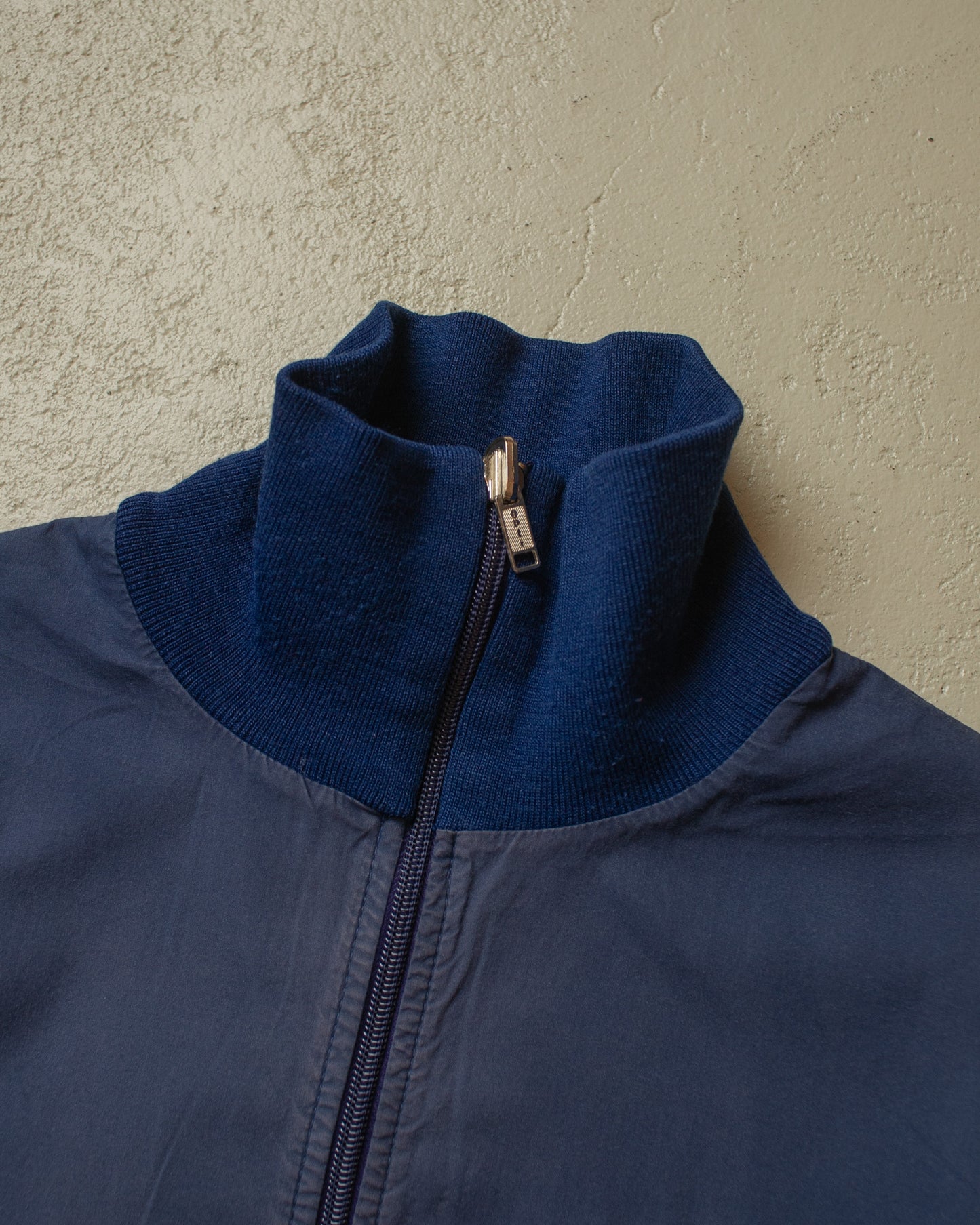 1980s Adidas 2in1 Track jacket blue - M/L