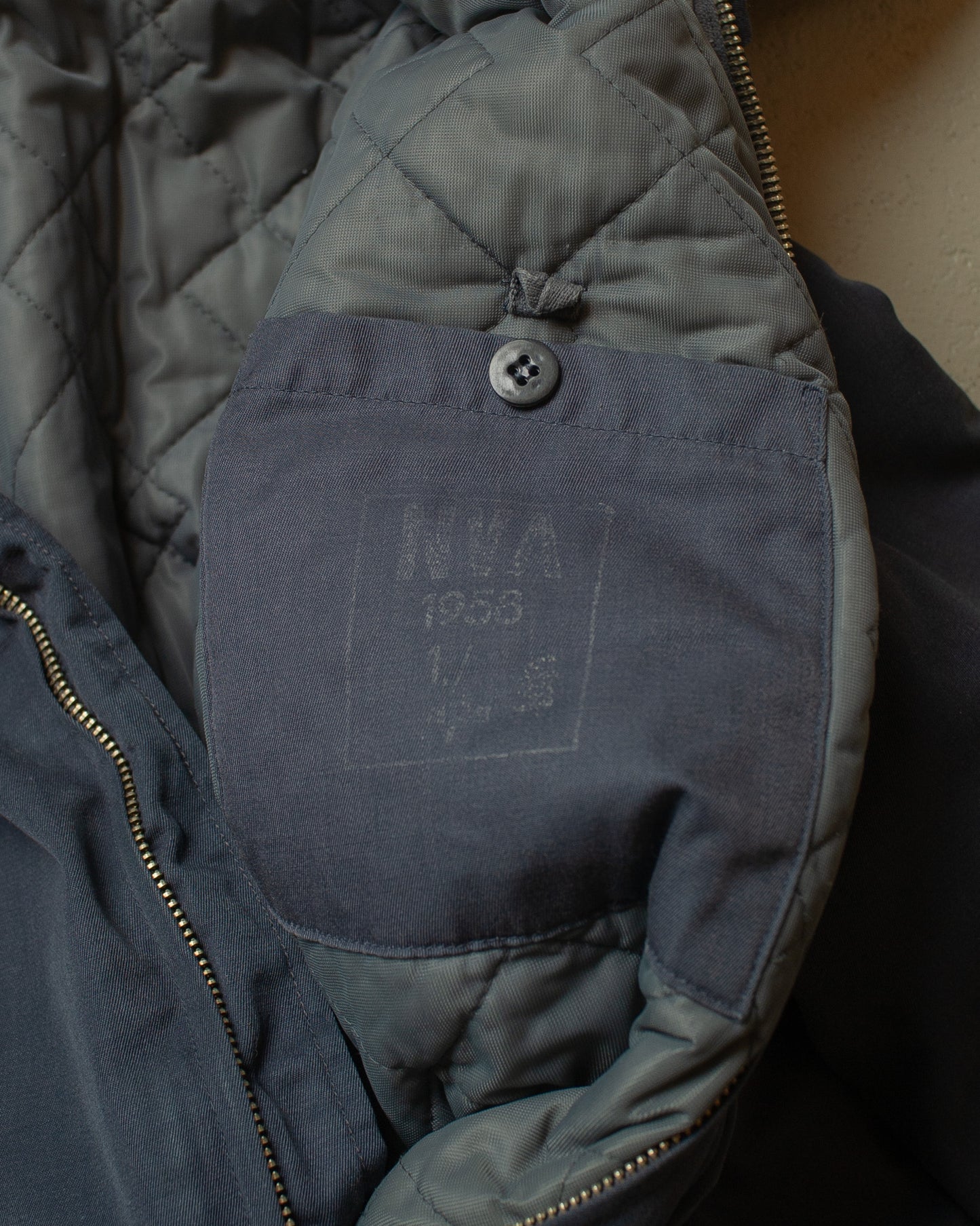 1970s East German NVA Technician Jacket blue - L