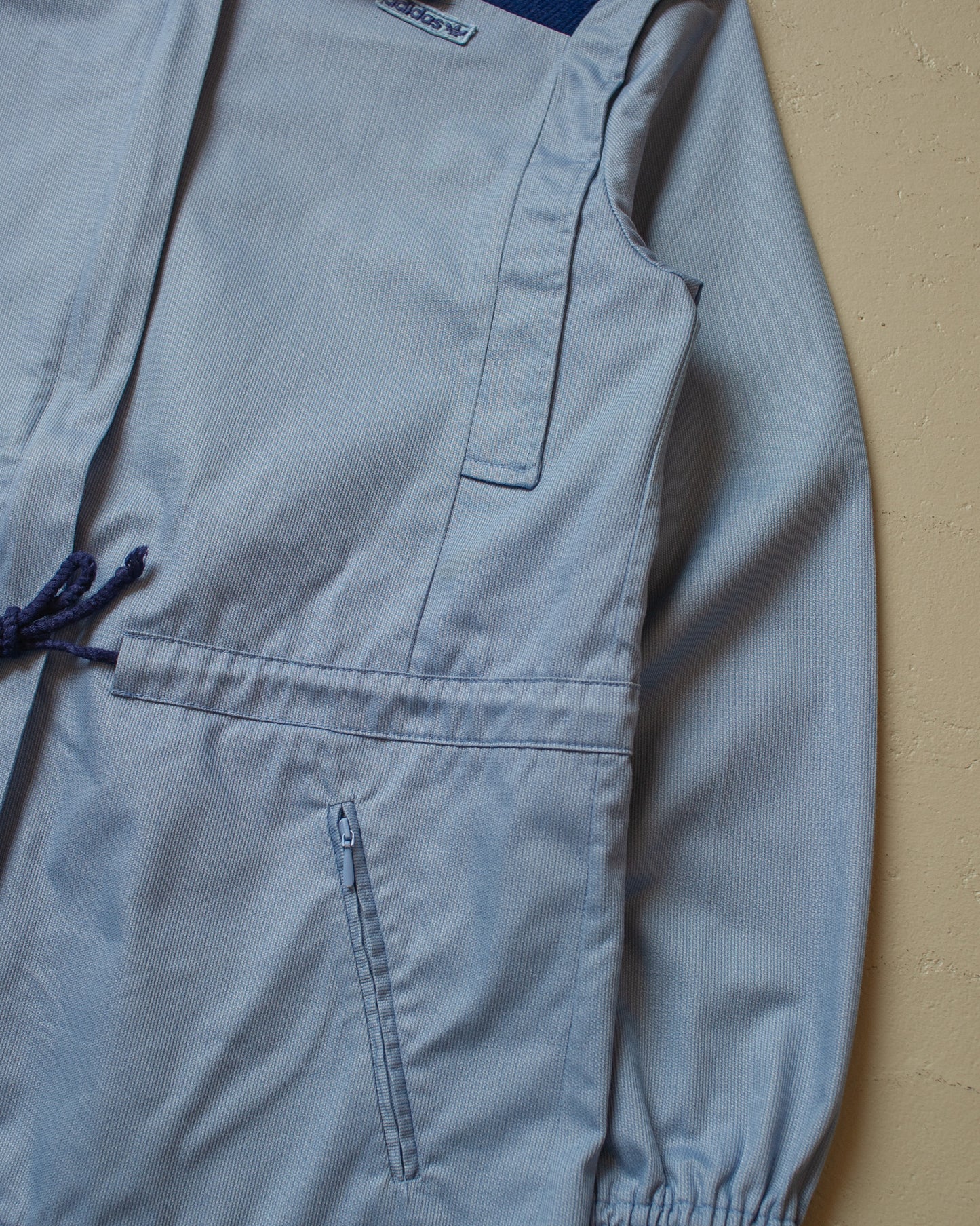 1980s Women´s Adidas Two Tone Jacket blue - M/L