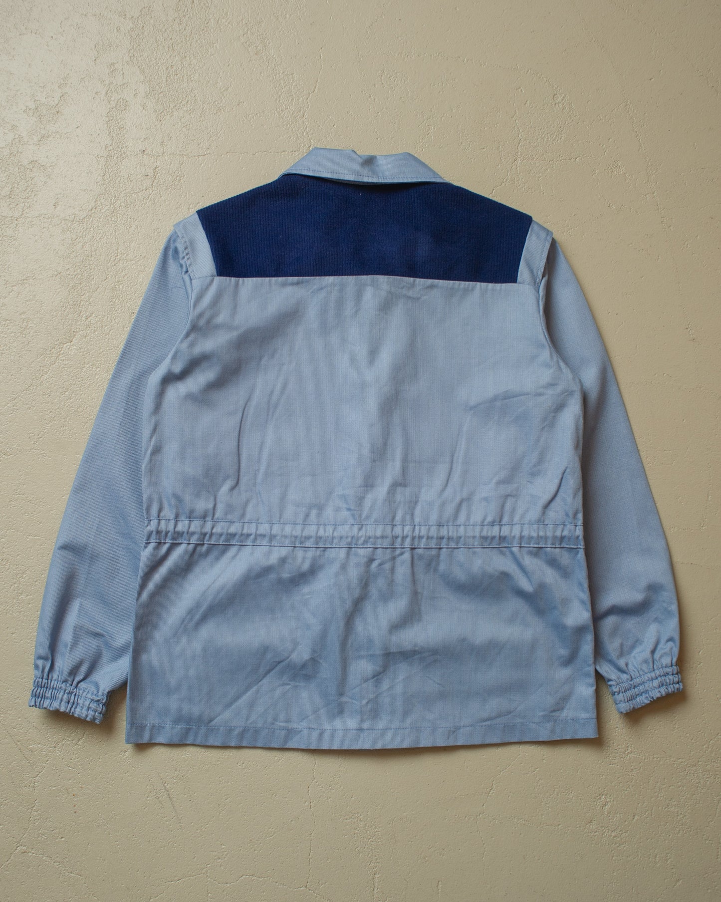 1980s Women´s Adidas Two Tone Jacket blue - M/L