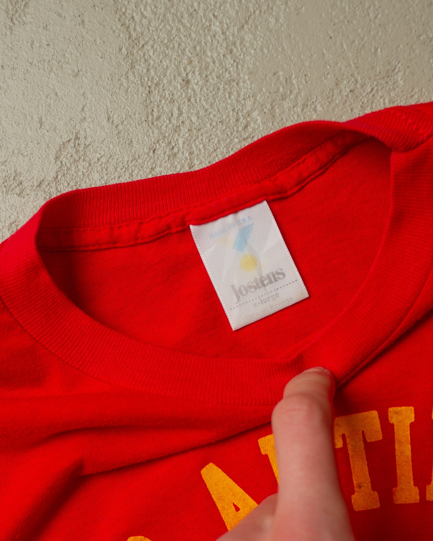 1990s US Army Field Artillery T-shirt red - L/XL