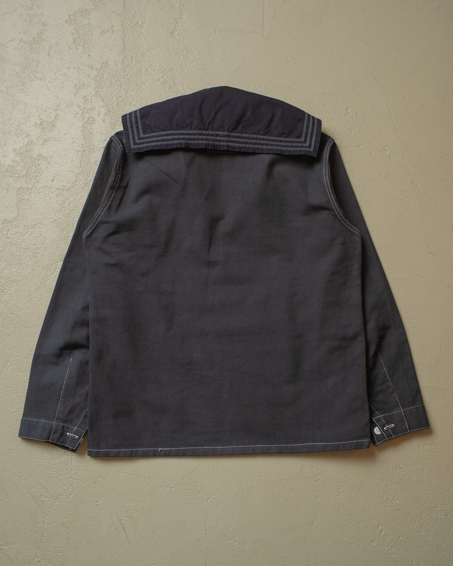 1978 German Navy Overdyed Pullover Shirt black - M