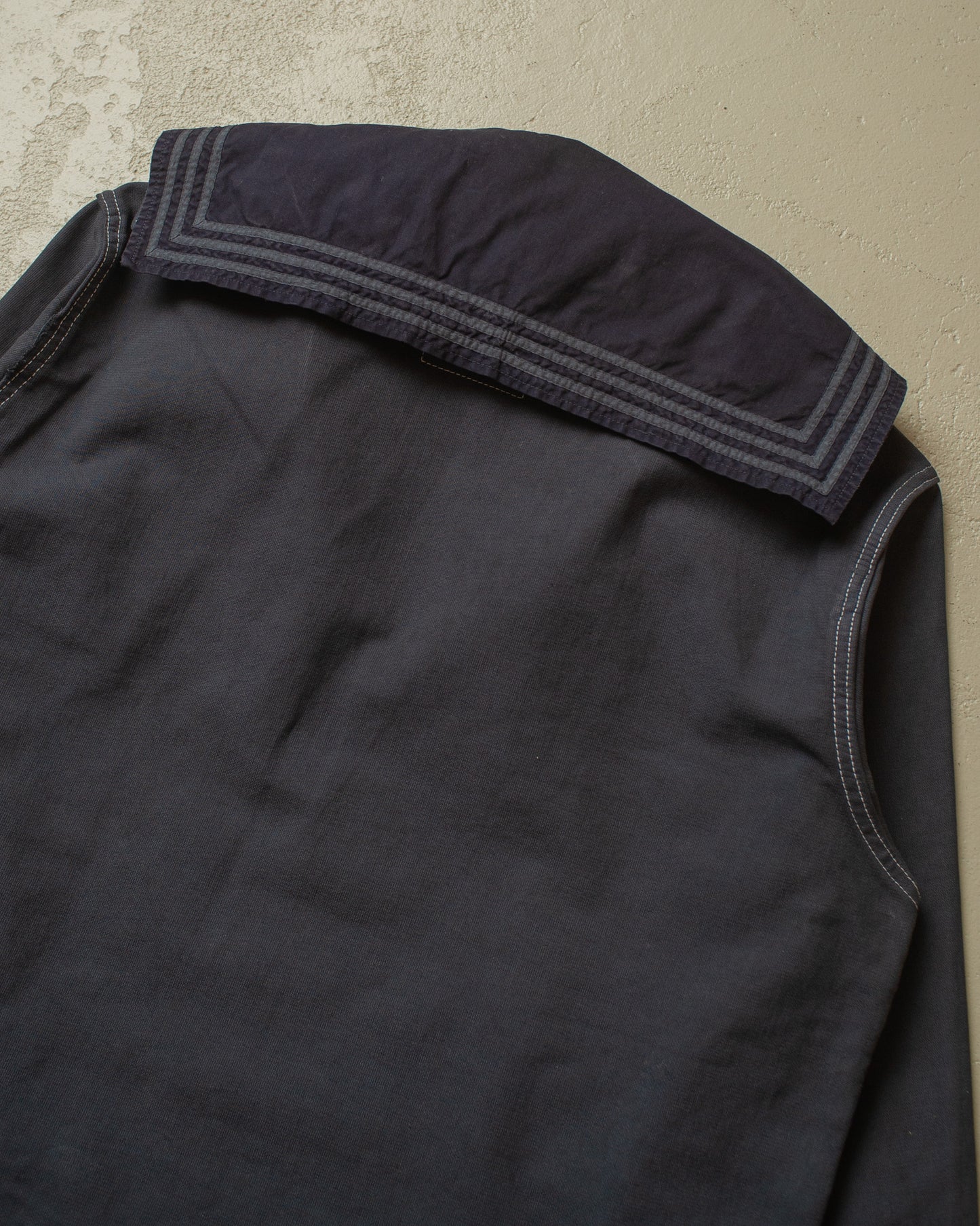 1978 German Navy Overdyed Pullover Shirt black - M