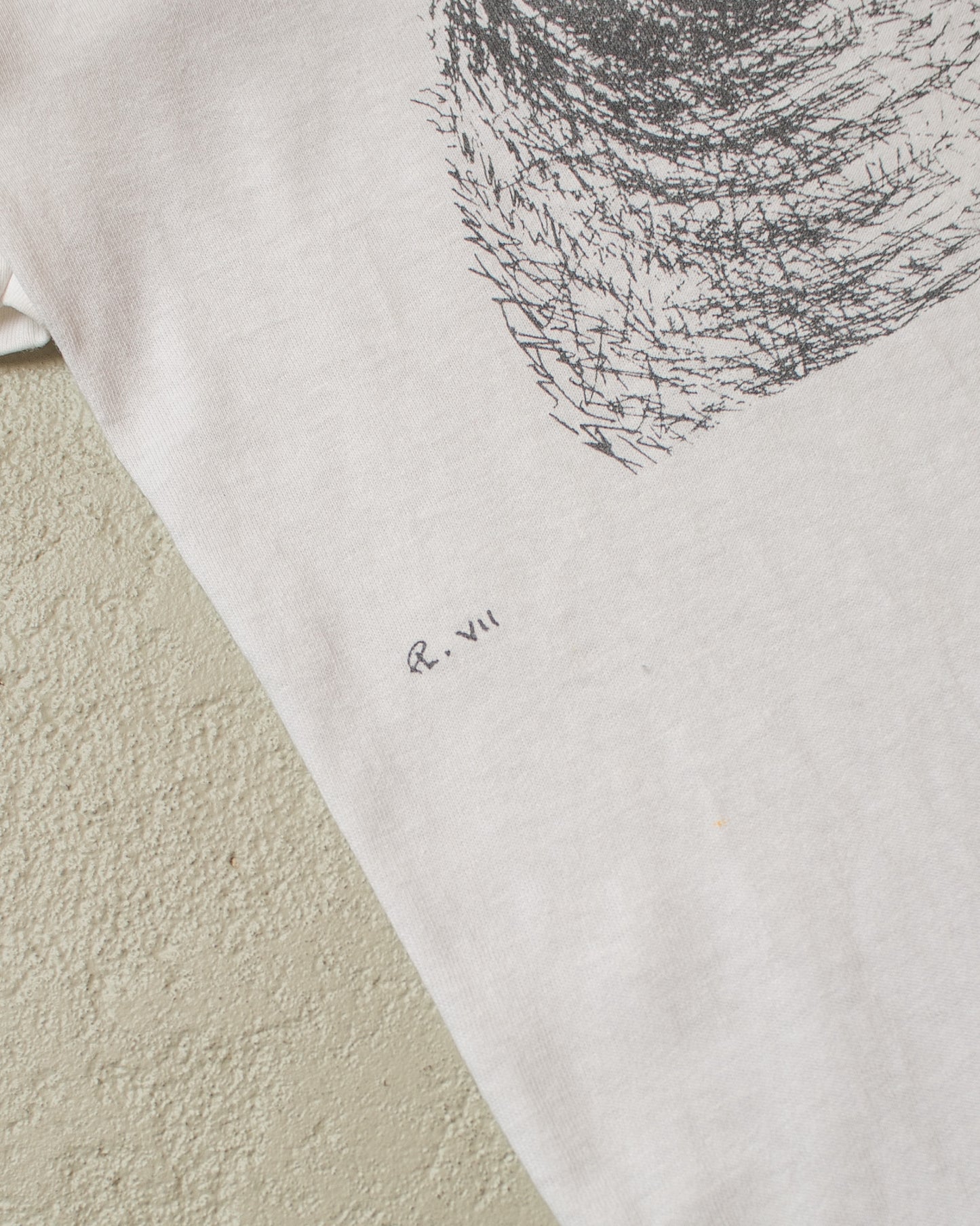 1980s Henry Moore Sheep Sketch T-shirt white - S