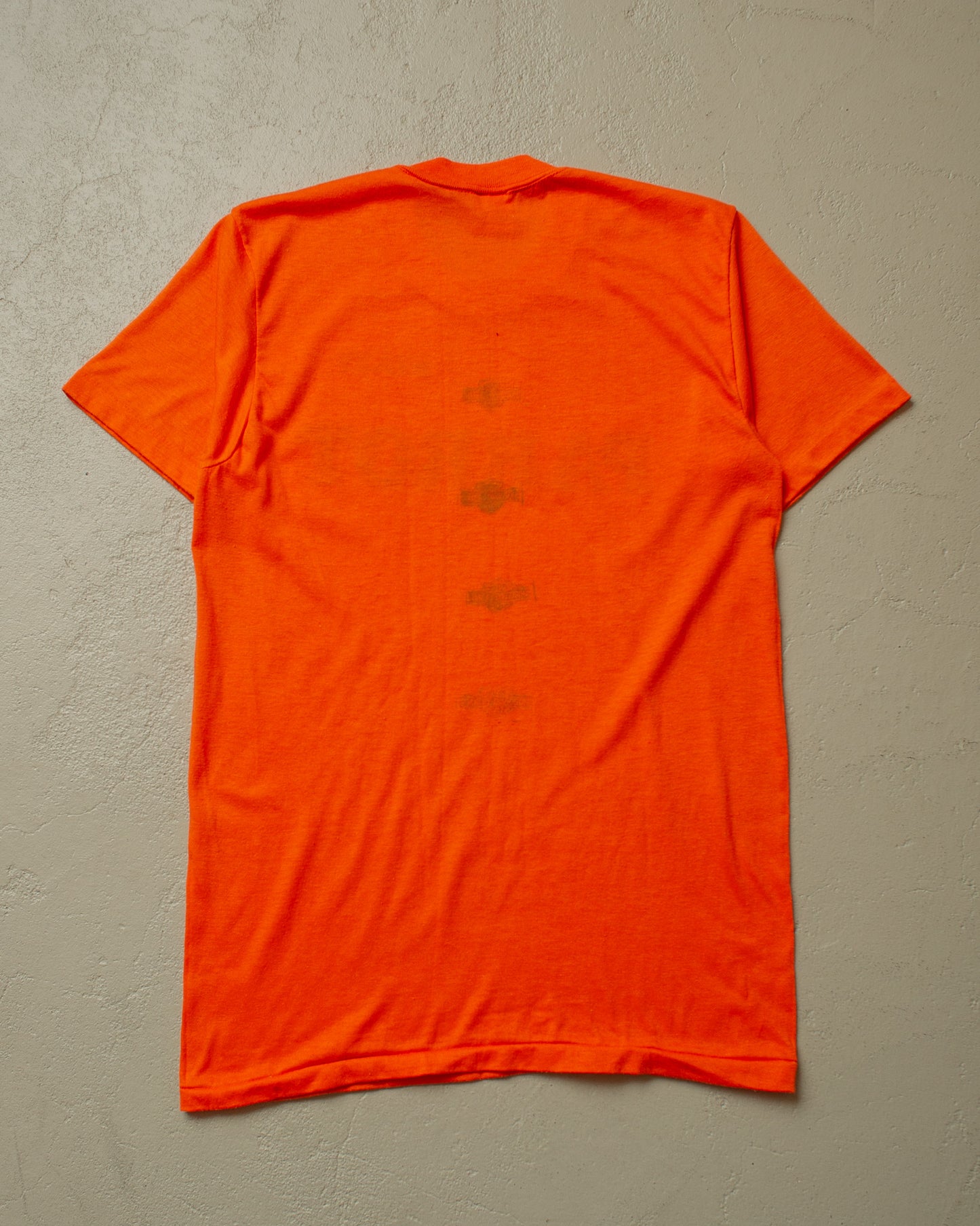1980s unworn Parrot Staff T-shirt orange - S