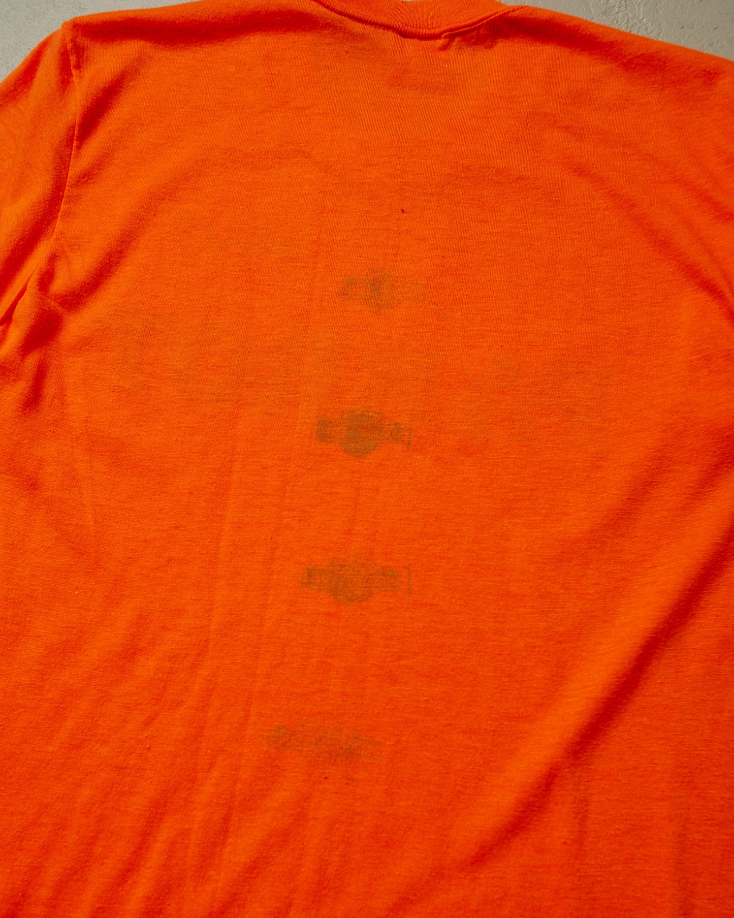 1980s unworn Parrot Staff T-shirt orange - S