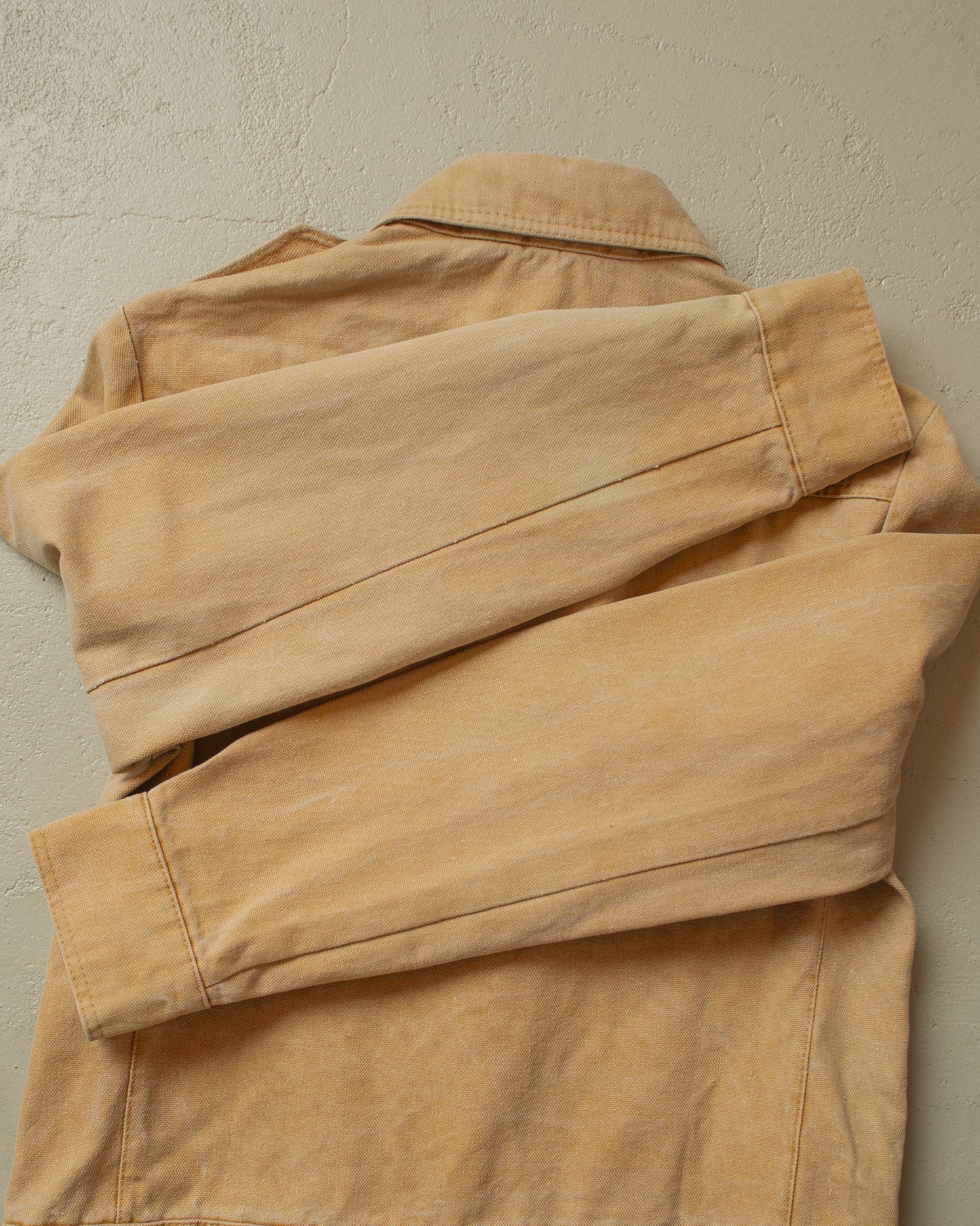 1980s Camel fourman Canvas Workwear Jacket beige - M