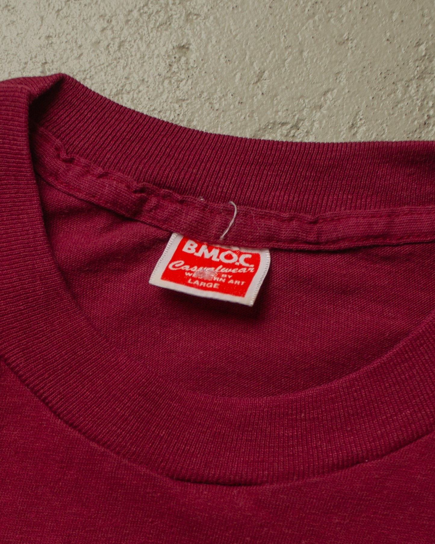 1980s Arizona State T-shirt burgundy - S/M