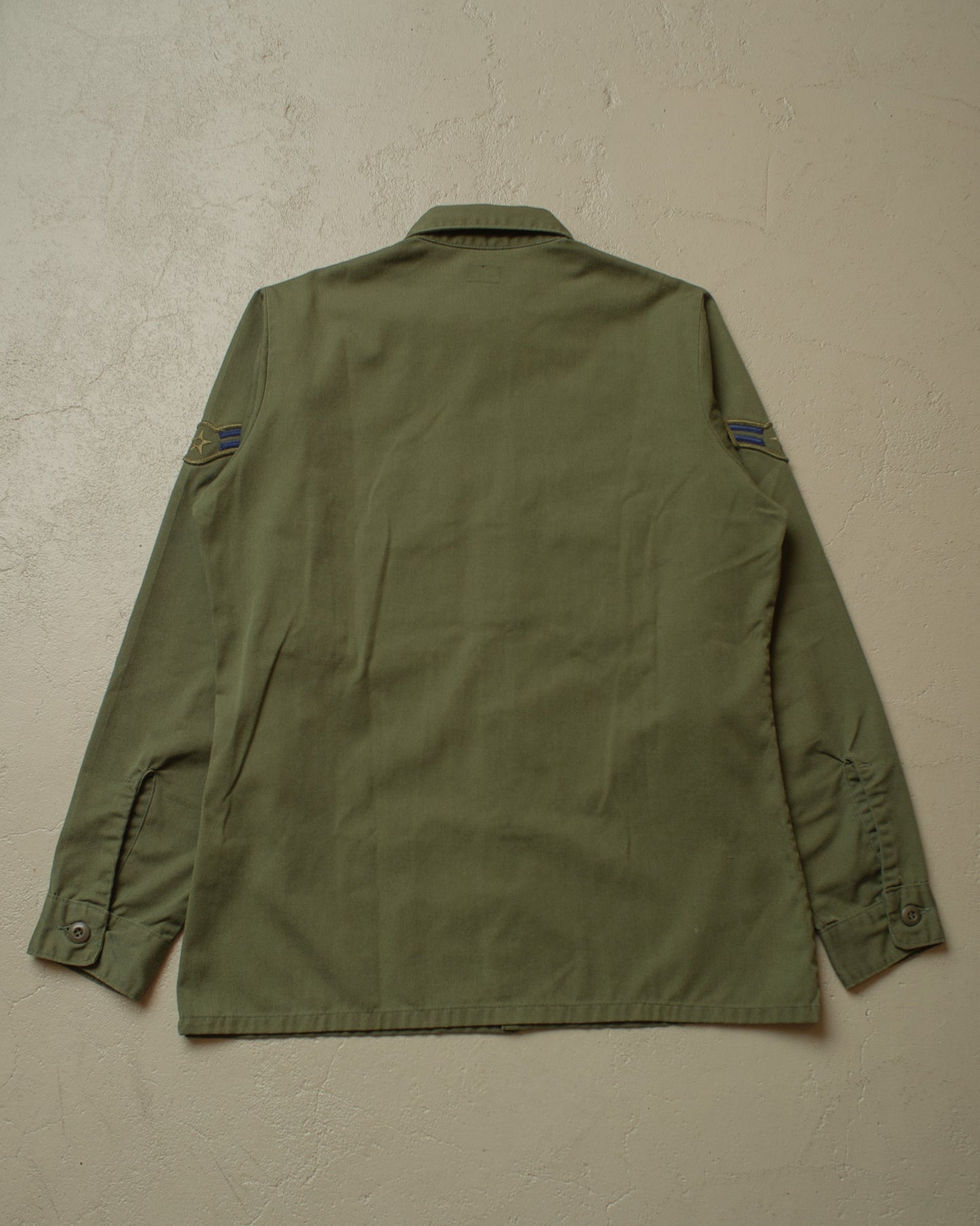 1960s US Air Force OG-107 Shirt green - L