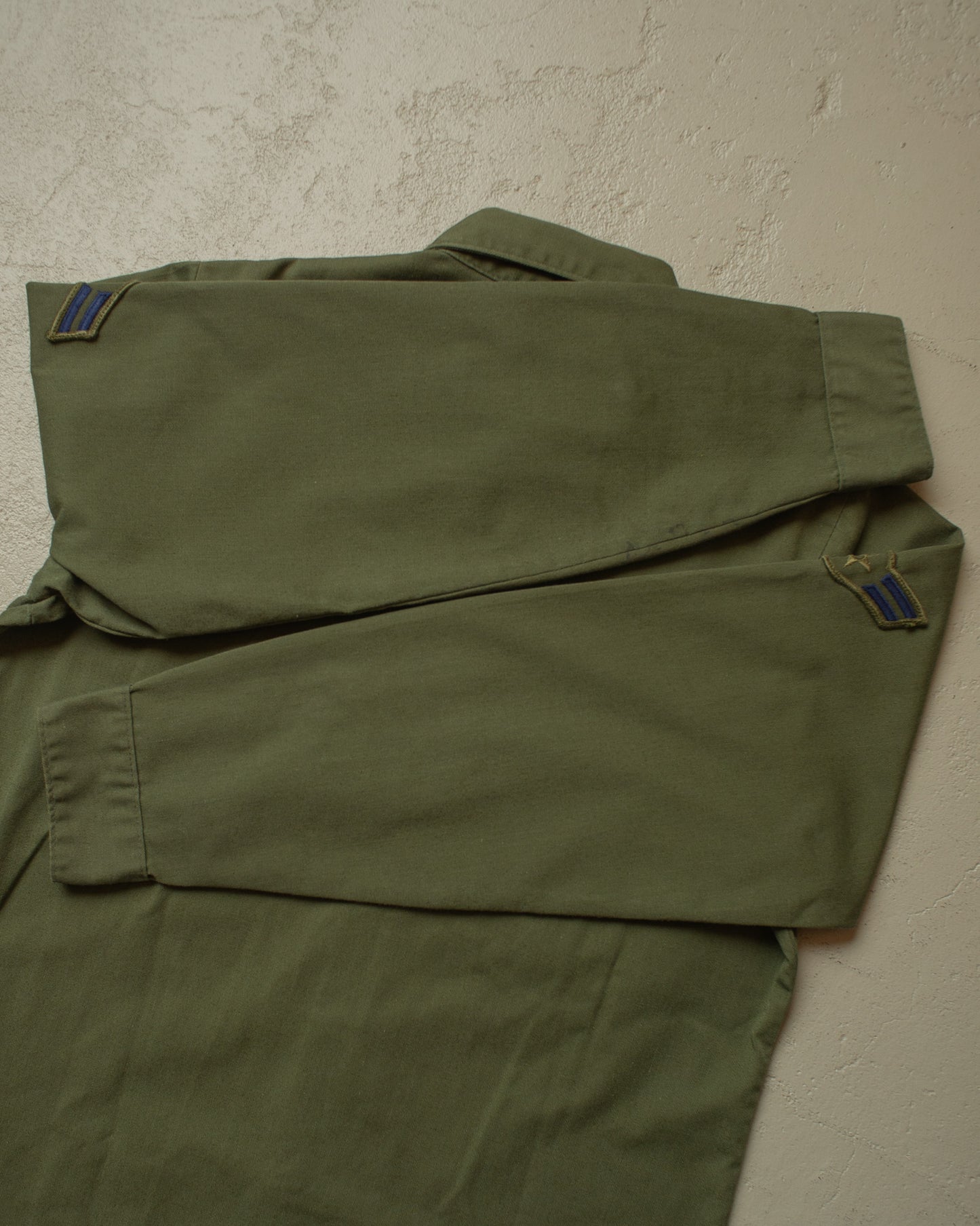 1960s US Air Force OG-107 Shirt green - L
