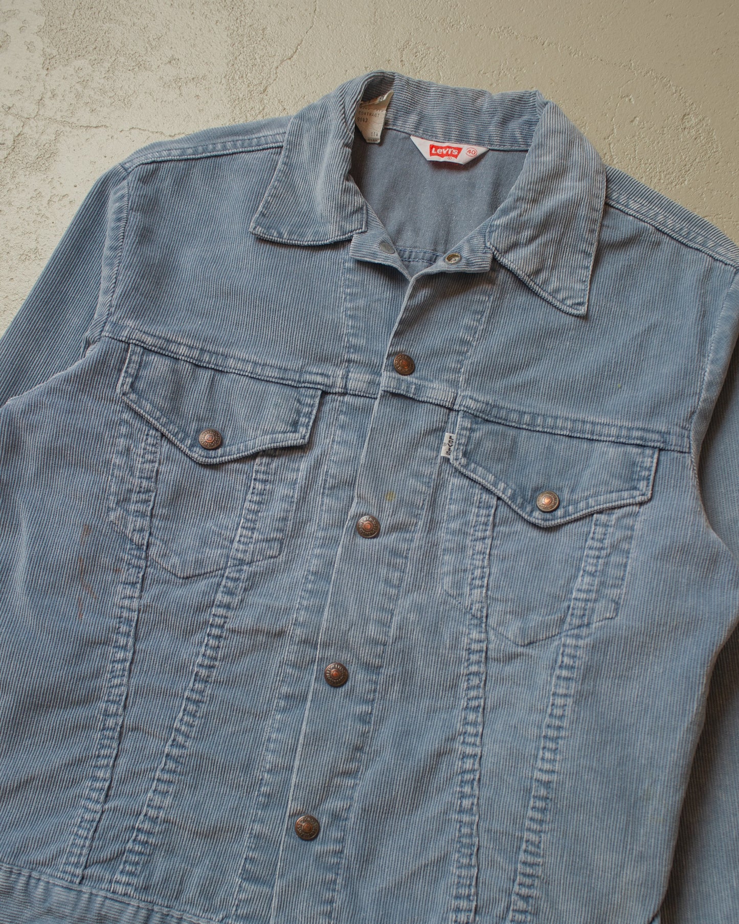 1970s Levi´s Corduroy Jacket blue - M/L