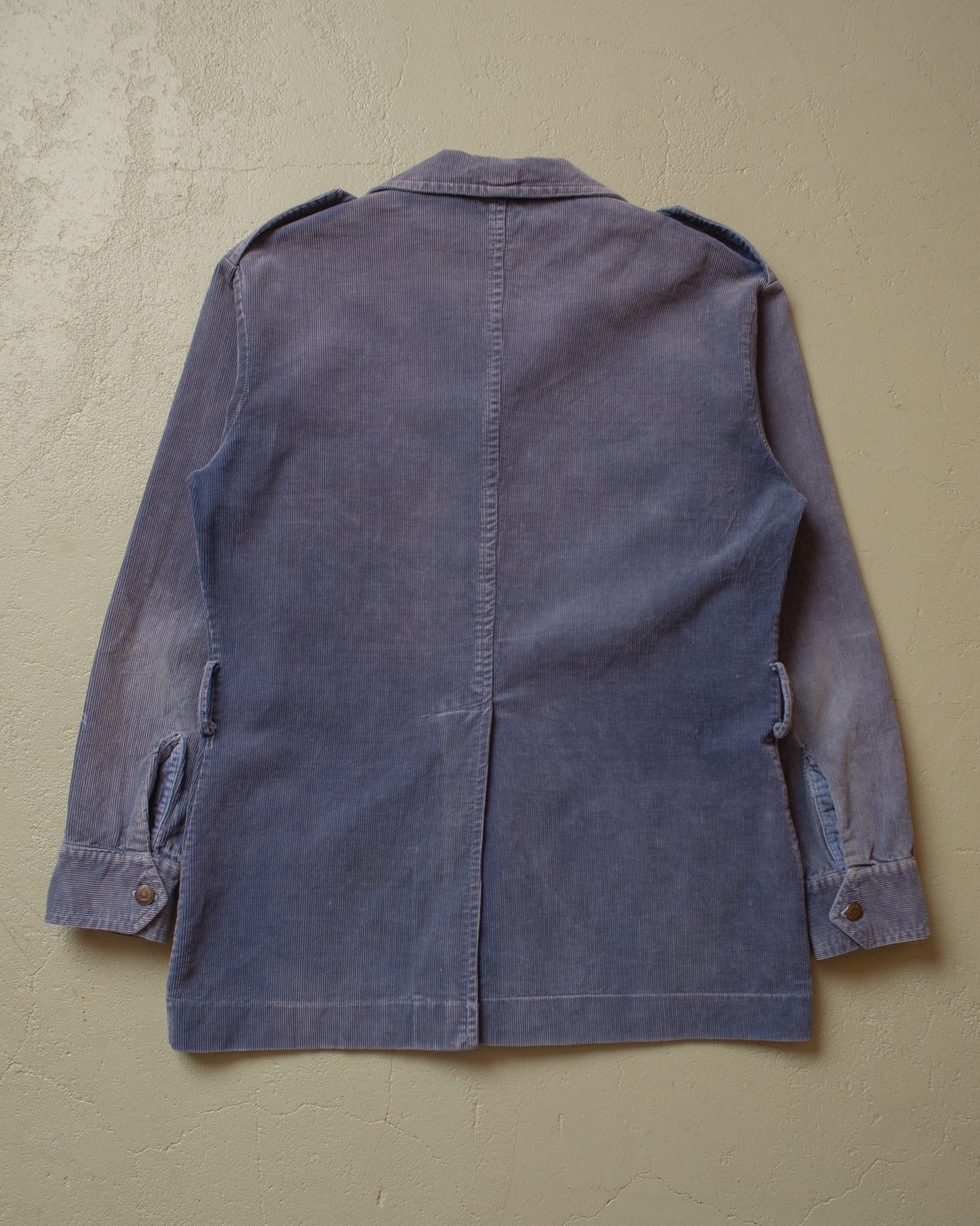 1960s Levi´s Big E Corduroy Safari Jacket faded blue - L/XL