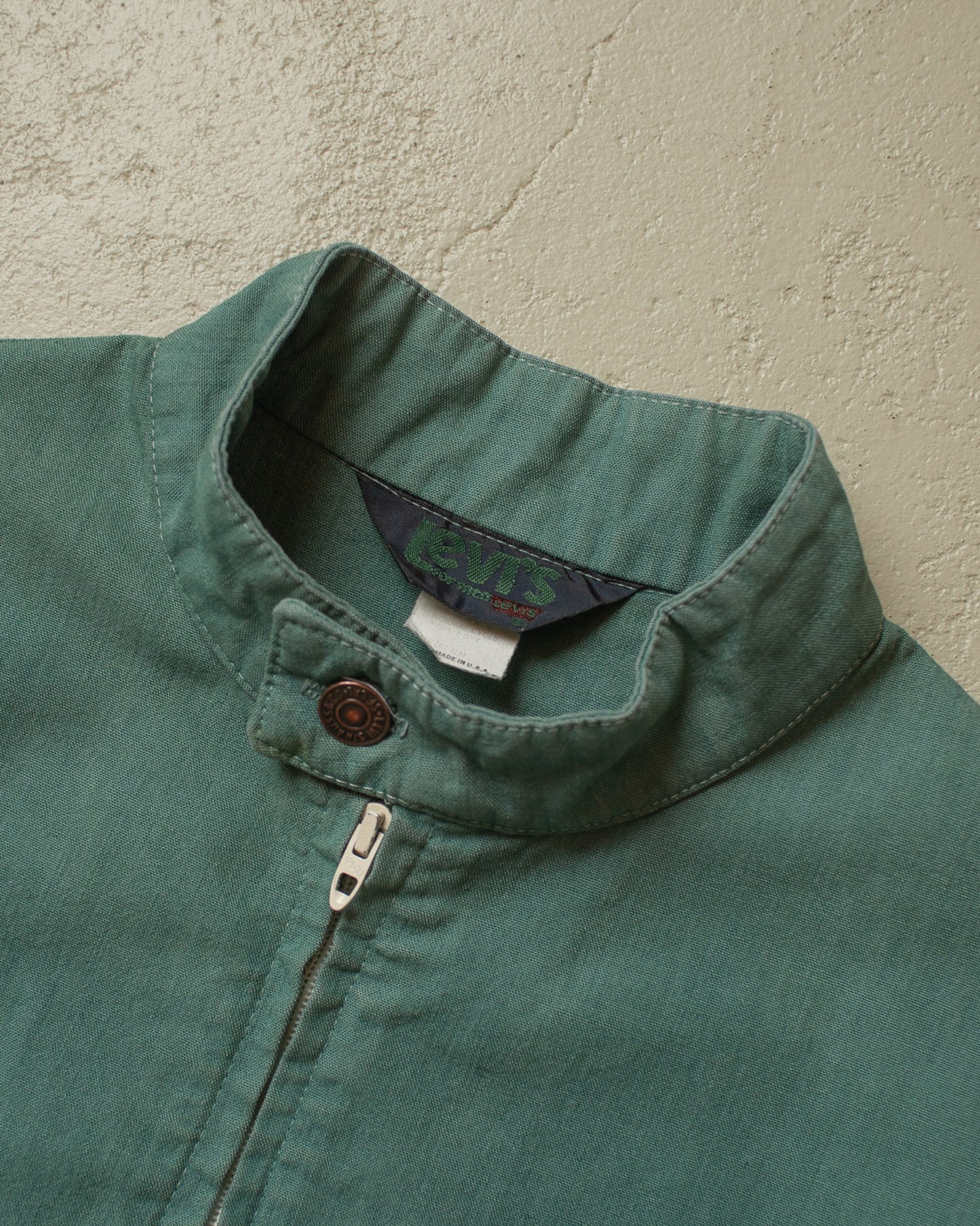 1970s Levi´s Overdyed Denim Jacket green - M